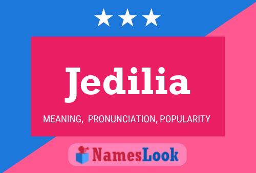 Jedilia Name Poster