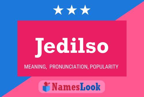 Jedilso Name Poster