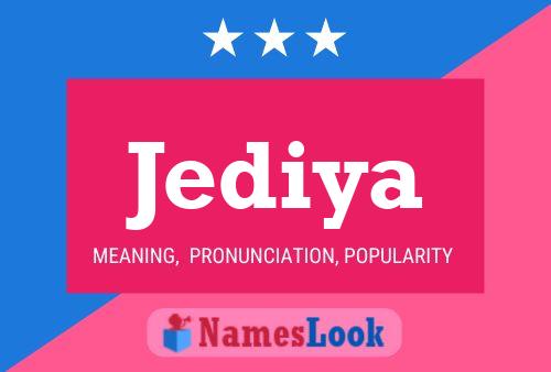 Jediya Name Poster