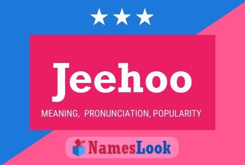 Jeehoo Name Poster