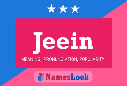 Jeein Name Poster