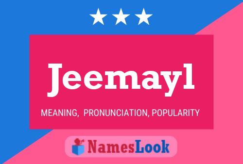 Jeemayl Name Poster