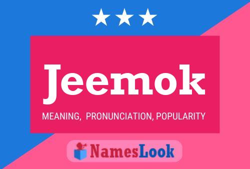 Jeemok Name Poster