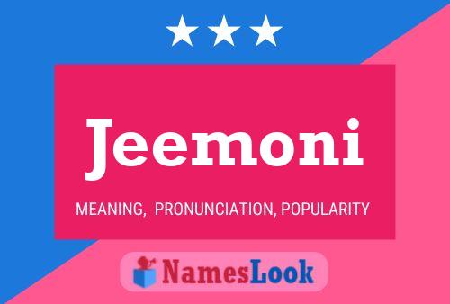 Jeemoni Name Poster