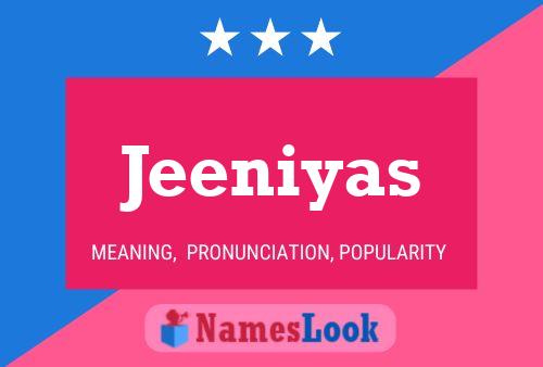 Jeeniyas Name Poster