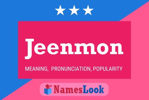 Jeenmon Name Poster