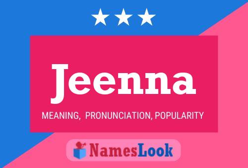 Jeenna Name Poster