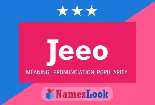 Jeeo Name Poster