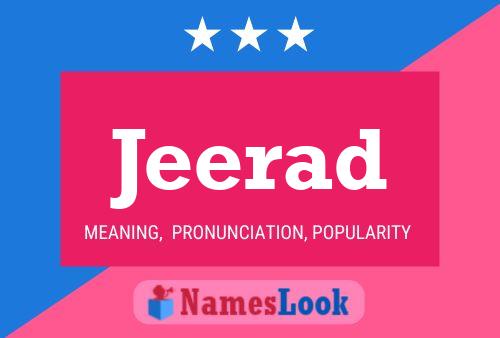 Jeerad Name Poster