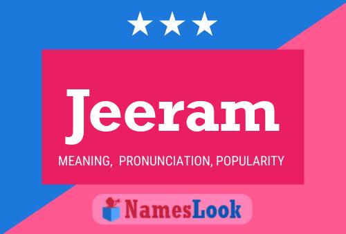 Jeeram Name Poster