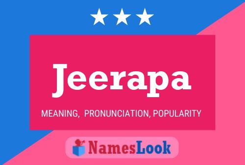 Jeerapa Name Poster