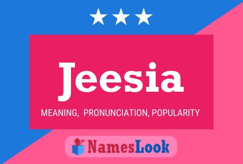 Jeesia Name Poster