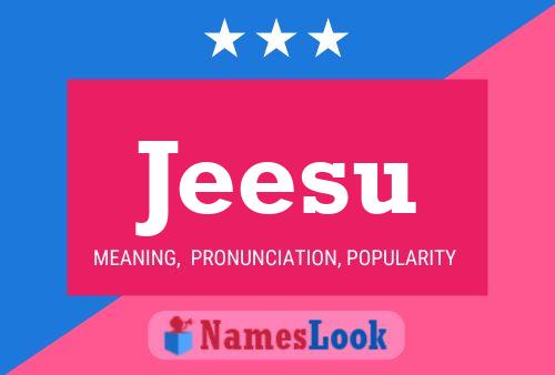 Jeesu Name Poster