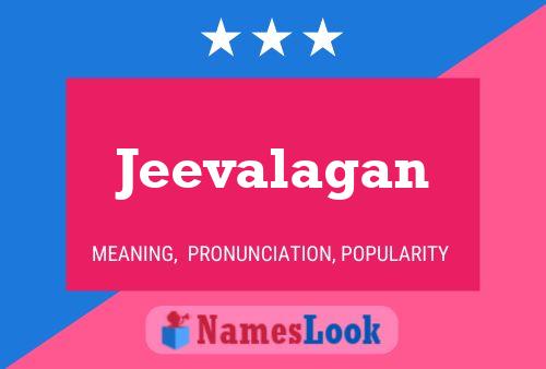 Jeevalagan Name Poster