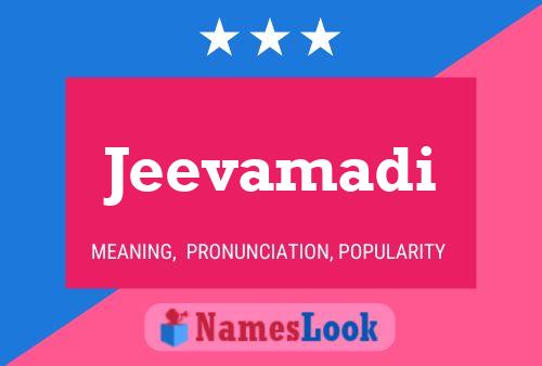 Jeevamadi Name Poster