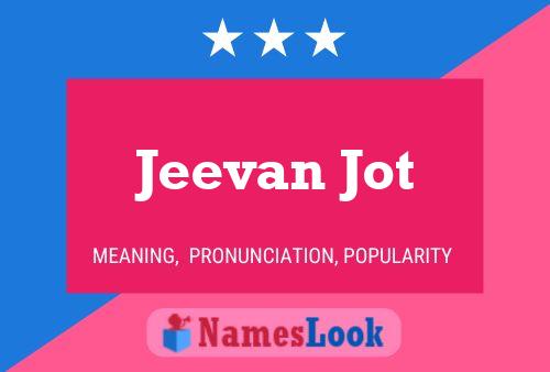 Jeevan Jot Name Poster