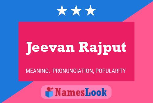 Jeevan Rajput Name Poster