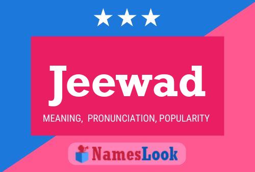 Jeewad Name Poster