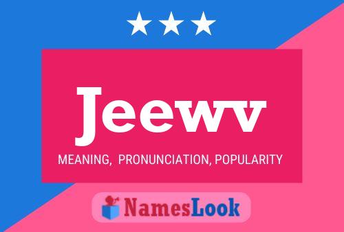 Jeewv Name Poster