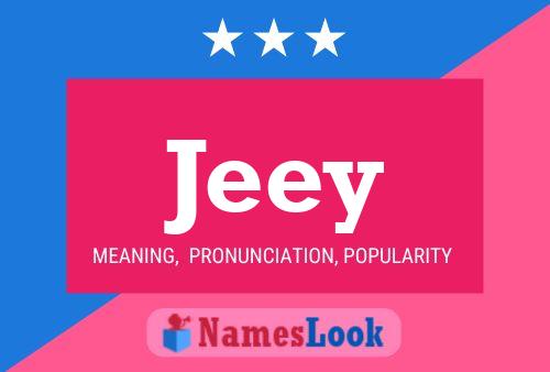 Jeey Name Poster