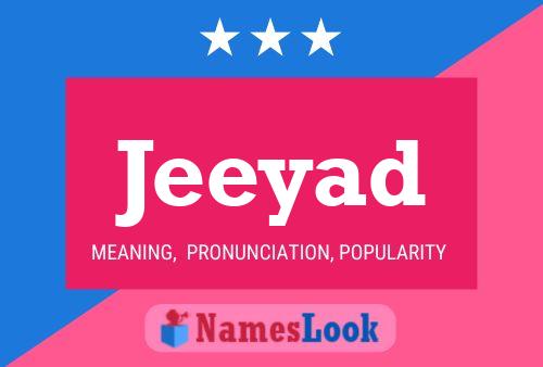 Jeeyad Name Poster