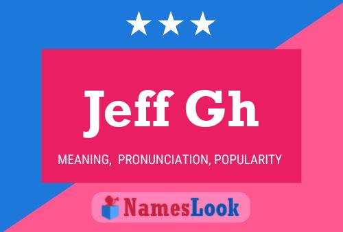 Jeff Gh Name Poster