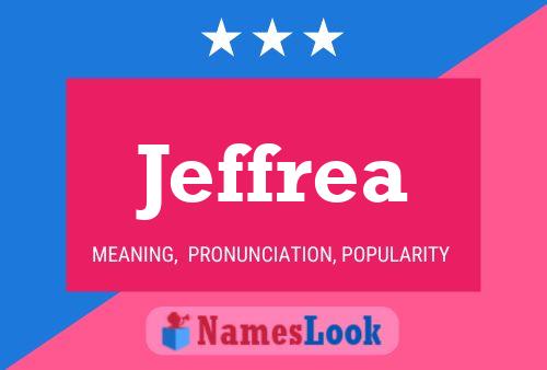 Jeffrea Name Poster