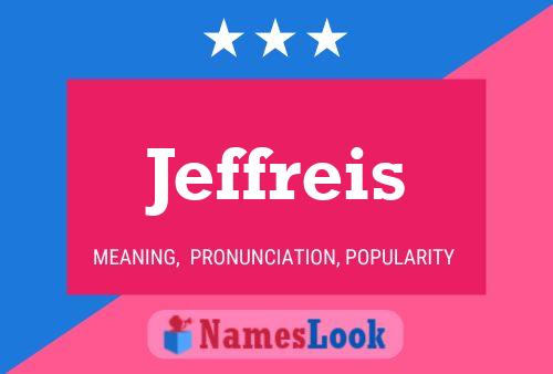 Jeffreis Name Poster