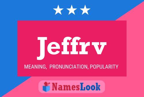 Jeffrv Name Poster