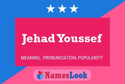 Jehad Youssef Name Poster