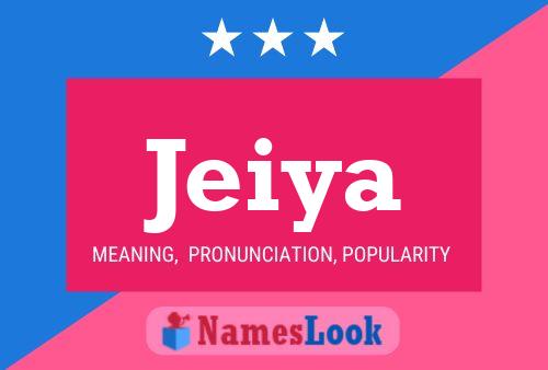 Jeiya Name Poster