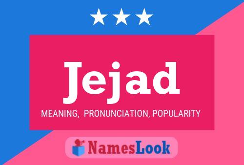 Jejad Name Poster