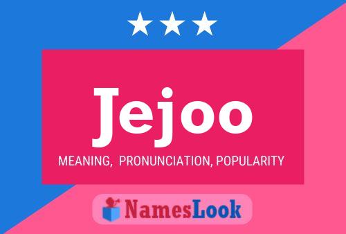 Jejoo Name Poster