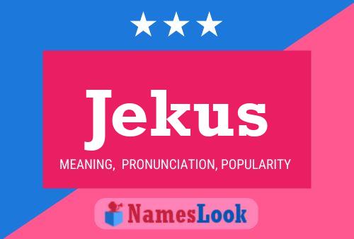 Jekus Name Poster