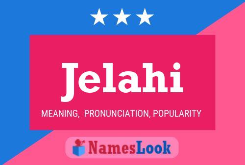 Jelahi Name Poster