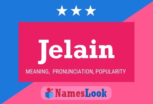 Jelain Name Poster