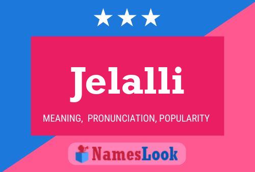 Jelalli Name Poster