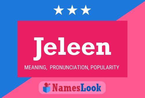 Jeleen Name Poster