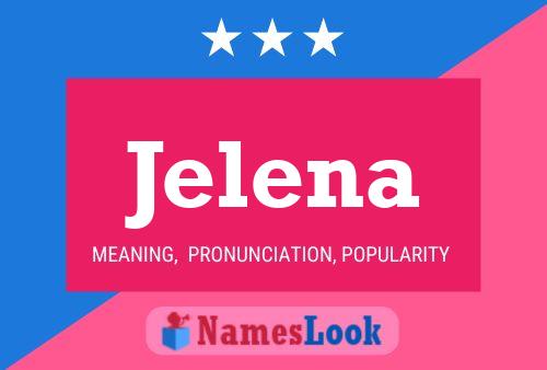 Jelena Name Poster