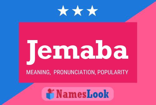 Jemaba Name Poster