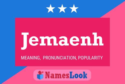 Jemaenh Name Poster