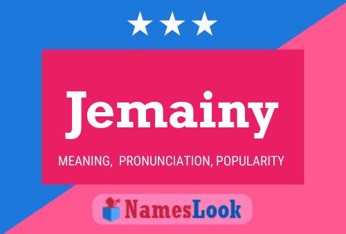 Jemainy Name Poster