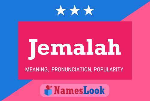 Jemalah Name Poster