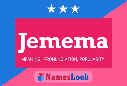 Jemema Name Poster