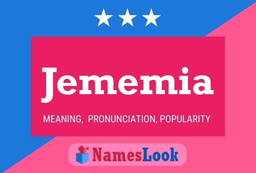 Jememia Name Poster