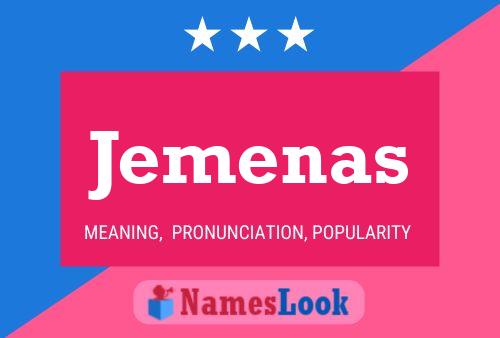 Jemenas Name Poster