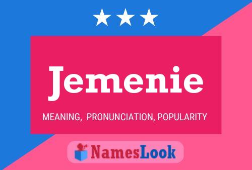 Jemenie Name Poster