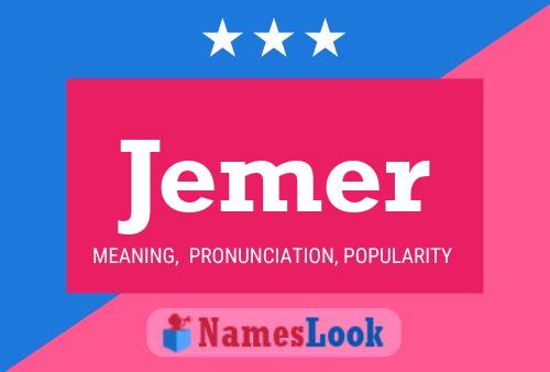 Jemer Name Poster