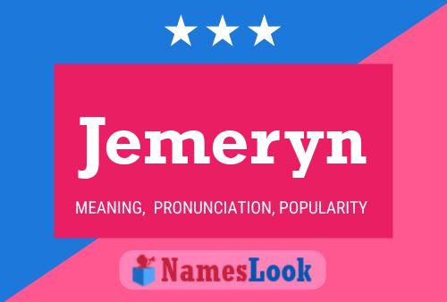 Jemeryn Name Poster