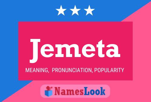 Jemeta Name Poster